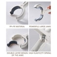 thumbnail image 6 of 6-Pack Heavy Duty Beach Towel Clips with Silicone Padding - Strong Hold Windproof Clamps for Chairs, Laundry and Outdoor Use, 6 of 9