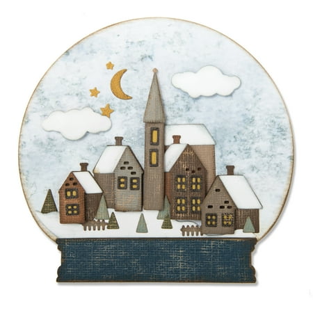 Sizzix Thinlits Dies - Snowglobe #2 by Tim Holtz