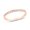 Rose, variant on 0.15 CTW Diamond Band, 14K White Gold - Size 5