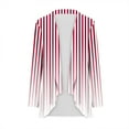 thumbnail image 7 of ShiShine Women’s 2025 Fall Fashion Stripe Cardigan Lightweight Soft Cardigan Long Sleeve Open Front Coat, 7 of 7