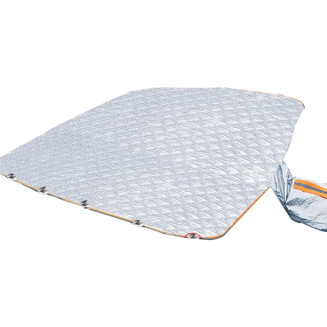 Sidaley Cubierta de nieve para automóvil Parabrisas de automóvil de gran tamaño Proteger del sol Agua Polvo Hielo Escarcha Parabrisas de automóvil Automoción decorativa y accesorios No. 4 Sidaley VI009313-04