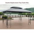 thumbnail image 4 of Unique Choice 13' x 10' Double Roof Gazebo Canopy Cover, UV Protection, Water-Repellent, 4 of 6