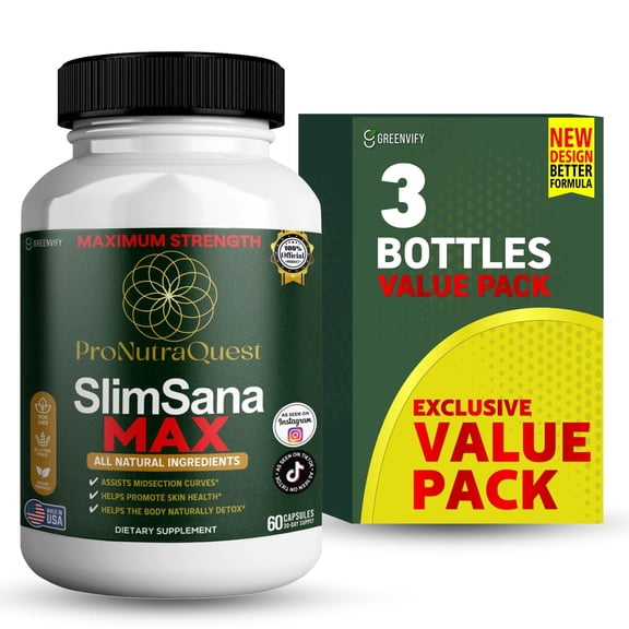 GreenVify SlimSana Max – Daily & Active Lifestyle Support Supplement