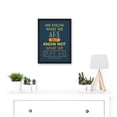 thumbnail image 2 of Shakespeare Hamlet Act Four Typography Phrase Prose A4 Artwork Framed Wall Art Print, 2 of 4