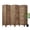 Brown, variant on Room Dividers and Folding Privacy Screens, Wood Louvered Separators Divider Wall for Home Office Bedroom