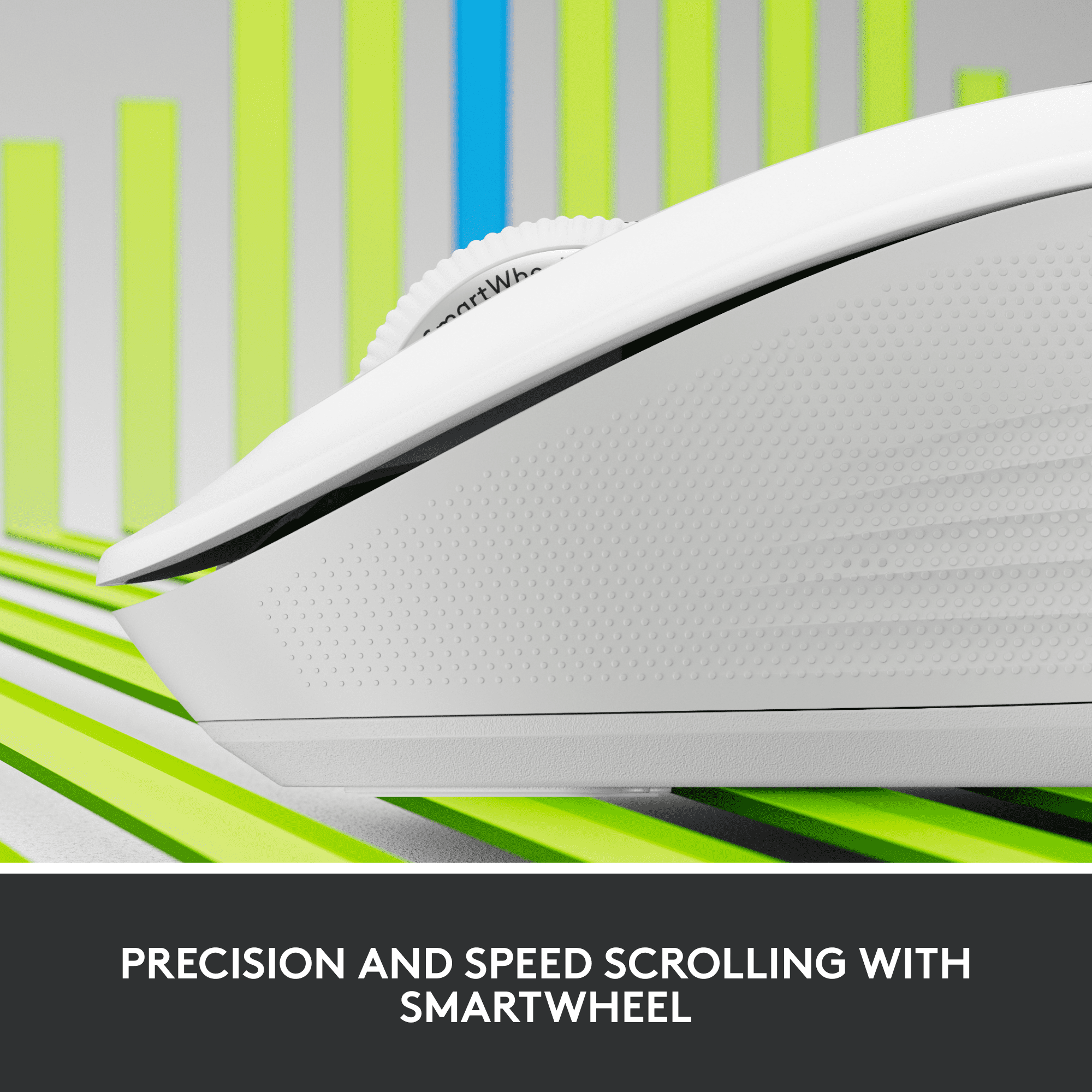 Logitech Signature M550 Wireless Mouse - For Small to Medium Sized Hands, 2-Year Battery, Silent Clicks, Off-white
