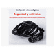 thumbnail image 2 of Candado De Cable Candado Xtellar Cadena Seguridad Para Bici O Moto, 2 of 3