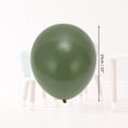 thumbnail image 2 of Unique Bargains 20Pcs Latex Party 10 Inch Helium Balloons Green, 2 of 6