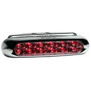 Deno-3 Red Rear Fog Lamp, 6 Red LEDs Single Lamp