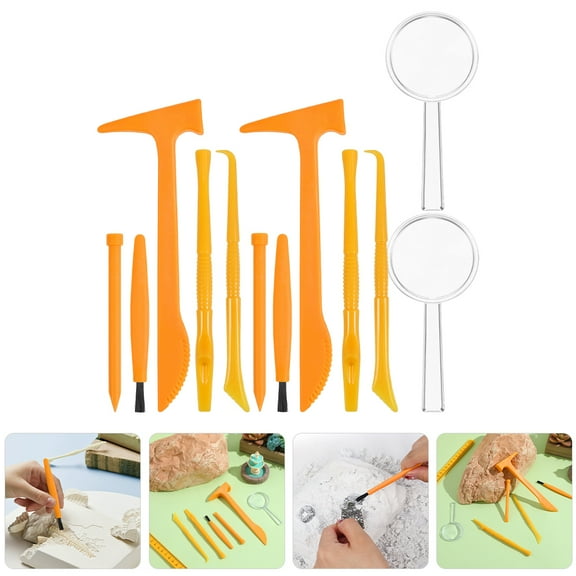 AURARMLET archaeological toys Excavation Tools Assorted Color 2 Sets