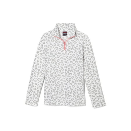 French Toast Long Sleeve Printed Microfleece White