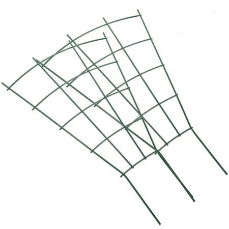 2 Pcs Outdoor Potted Plant Stand Support Bracket Greenary Geometric Moon Climbing Garland Indoor Plants Tower Trellis