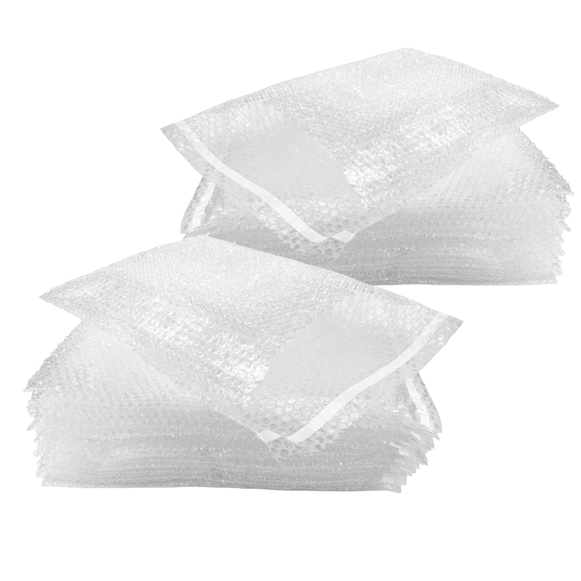 UOFFICE 50 Bubble Out Bags 12x15.5" Wrap Pouches Envelopes Self-Sealing