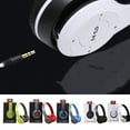 thumbnail image 2 of Bluetooth Wireless Earphones, Noise Cancelling Over-Ear Bluetooth Headphones, 2 Mode Connection, Foldable, With MP3 Card Slot - Gaming, Sports & Mobile Use, Black, 2 of 6