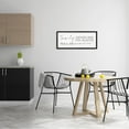thumbnail image 2 of Family Laughter Meals Memories Phrase Inspirational Graphic Art Black Framed Art Print Wall Art, 2 of 7