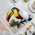 thumbnail image 2 of Toucan Gaming Mouse Pad, Desk Mat, 8.3x9.8 Inch, Non-Slip Rubber Bottom, Printed, Suitable for Office and Gaming, 2 of 6