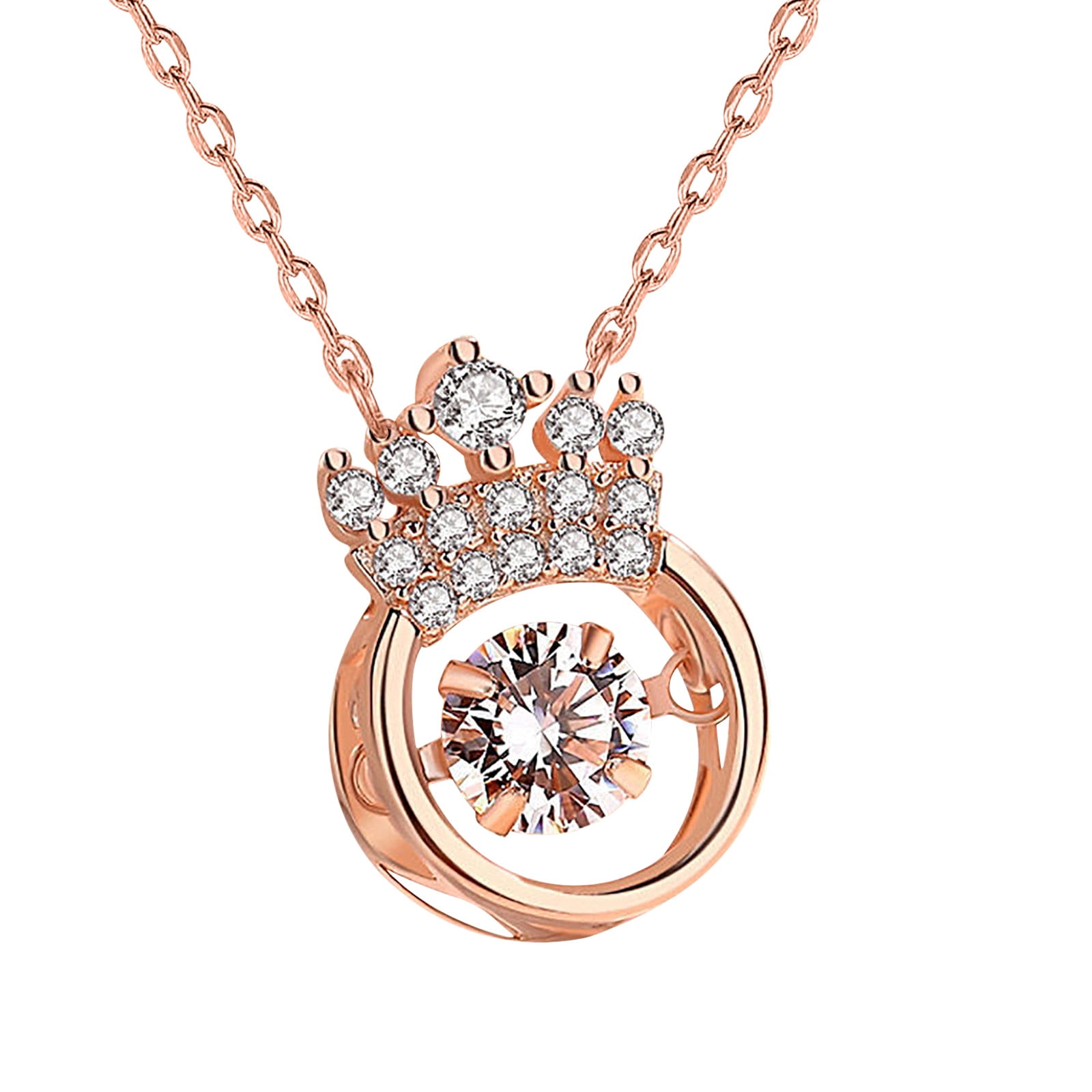 UP to 65% Off SMihono Necklaces for Women Personalized Sparkling
