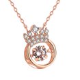 thumbnail image 1 of Conjunto de Collar Brillante Personalizado con Circonitas Hot6sl Regalo de Joyería para Mujer, 1 of 1