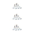 thumbnail image 2 of maskred Mini House Tableware Set Miniature Kitchen Ornament Interesting 1/12 Scale Scene Layout Dinnerware Kit Models Props Blue flower 3Set, 2 of 6