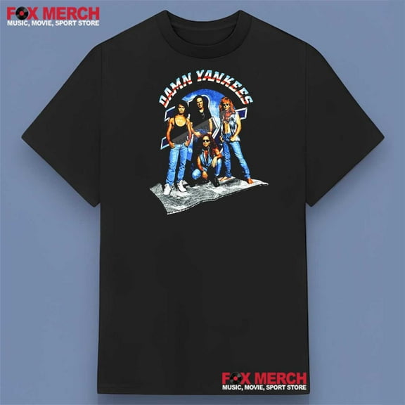 Damn Yankees Band Music Shirt, Unisex Short Sleeve T-shirt