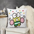 thumbnail image 3 of Funda de almohada de felpa Kero Kero Keroppi, multitamaño, ultracómoda, funda de almohada, fundas protectoras antiincrustantes, 3 of 5