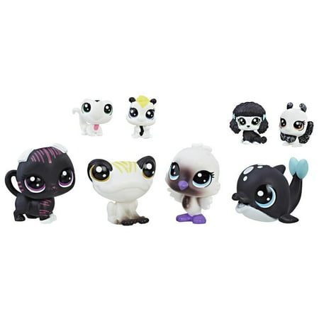 Littlest Pet Shop Black & White Friends