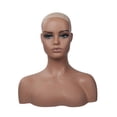 thumbnail image 3 of FITYLE Female Mannequin Head Display Model 16.5inch Tall for Barbershop Accessories B, 3 of 9