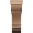 thumbnail image 2 of 12"W x 24"D x 36"H Classic Bryant Rough Cedar Woodgrain TimberThane Corbel, Primed Tan, 2 of 6