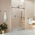 thumbnail image 2 of Eclipse 52 in. x 78 in. Fully Glass Sliding Shower Doors, 2 of 10