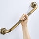 thumbnail image 3 of Antique Grab Bar Wall Mount Brass Vintage Bathroom Tub Toilet Handrail Shower Support Handle Bathroom Towel Rack, 3 of 5