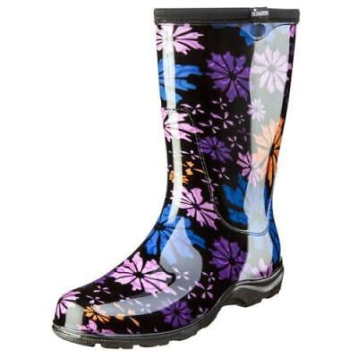 

Sloggers Women s Garden/Rain Boots 10 US Black