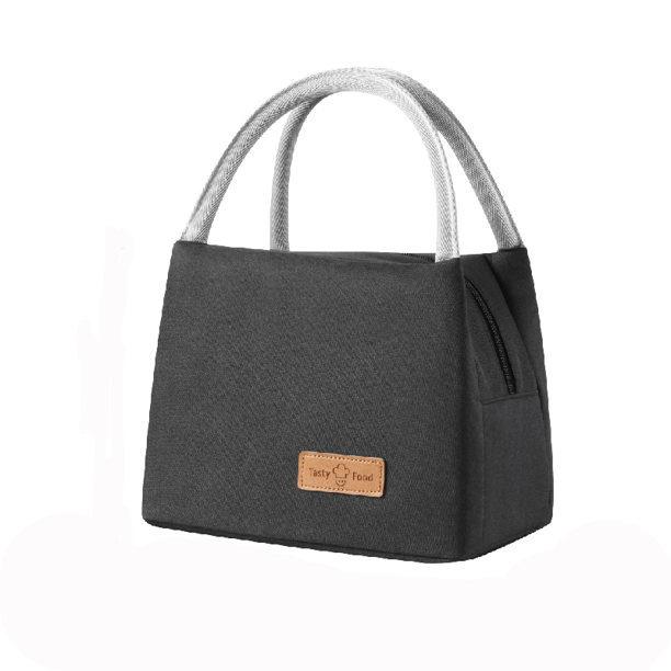 Bolsa térmica para el almuerzo, de poliéster a prueba de fugas, para llevar comida caliente o fría al trabajo