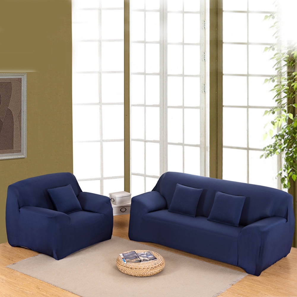 NEWEEN Sofa Cover Slipcover Stretch Elastic 1/2/3/4 Seater Chair Loveseat Sofa Couch Furniture Protector Fit, Sofa Slipcover