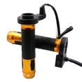 thumbnail image 4 of Mistaha Aluminum Alloy 12V Electric Heated Motorcycle Handlebar Grips with Three-Mode Switch (Gold), 4 of 6