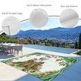 thumbnail image 4 of Outdoor Rug 4x6 ft Woodland Zebra Waterproof Outdoor Patio Rug Mat Non Slip Outside Area Rugs Carpet for RV,Camping,Porch,Deck,Pool,Balcony,Backyard, Forest Acorns Mushroom, 4 of 9
