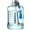 Clear, variant on WEHUSE 50 oz Water Bottle with Time Marker - Straw & Chug Lid - BPA Free Gym Water Bottle with Straw - Big Gallon Jug