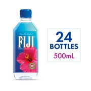 FIJI Natural Artesian Bottled Water 500mL / 16.9 fl oz (Pack of 24)