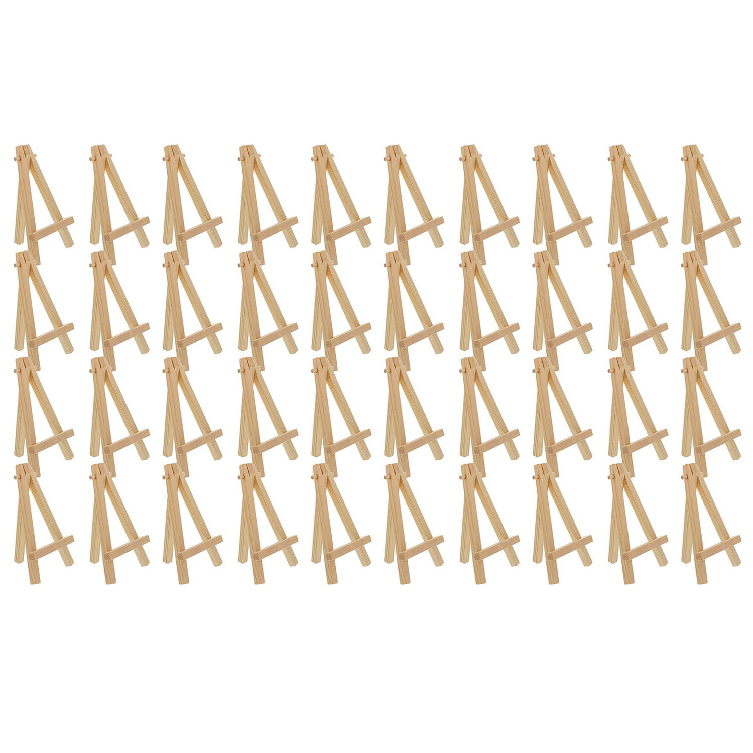 40pcs/pack Plastic Easels Stand Holders to Display Plate 5" Durable 