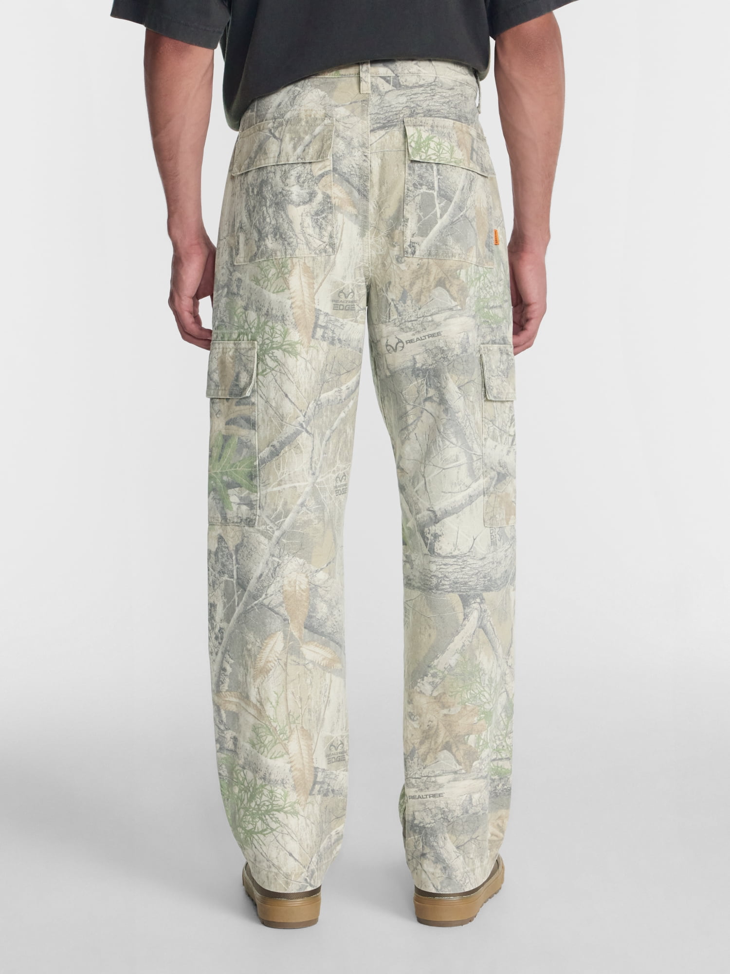 No Boundaries x Realtree Cargo Cotton Pants, 30.5'' Inseam, Men's Waist Sizes 28-44