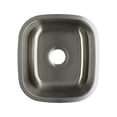 thumbnail image 5 of Transolid K-Musb17189 Meridian 16-1/2" Undermount Single Basin Stainless Steel Bar Sink -, 5 of 6