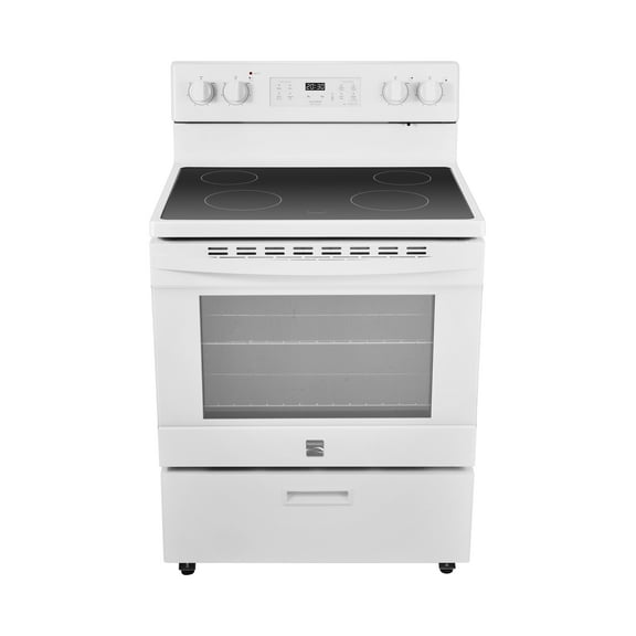 Kenmore 5.2 cu. ft. Rear-Control Electric Range -White