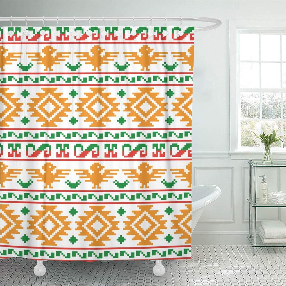 PKNMT Blue Southwest Pixel Aztecs Colorful Abstract Africa African