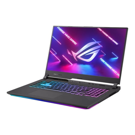 ASUS ROG Strix G17 (2022) Gaming Laptop, 17.3" 144Hz IPS FHD Display, NVIDIA GeForce RTX 3050 GPU, AMD Ryzen 7 6800H Processor, 16GB DDR5 RAM, 512GB SSD, RGB Keyboard, Windows 11, G713RC-RS73