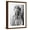 Brown Frame, variant on Art.com Geronimo (1829-1909) Stretched Canvas Print Wall Art by Aaron Canady, 12" x 16"