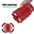 thumbnail image 2 of Aquaphile Vacuum Insulated Coffee Travel Mug - Double Walled Reusable Tumbler Cups Red 17 Fluid Ounces, 2 of 7