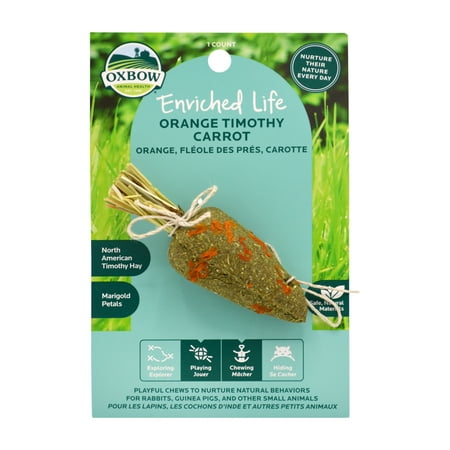 UPC: 0744845966779 | Oxbow Enriched Life – Orange Timothy Carrot