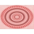 thumbnail image 1 of Ahgly Company Machine Washable Indoor Rectangle Transitional Orange Area Rugs, 2' x 3', 1 of 7
