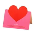 thumbnail image 3 of 60 pcs Valentine Heart Greeting Cards Set - Foldable Color Love Note Cards for Anniversary Wedding Birthday Christmas Party Essentials & Sincere Emotional Expressions, 3 of 5