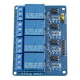 thumbnail image 1 of Module de Relais 4 Voies avec Optocoupleur, en Stock, 5V, 12v, 24v-Fiable, 1 of 6