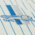 thumbnail image 4 of Men's-Mitchell & Ness  Cream Detroit Lions Final Seconds Vintage Logo Mesh Button-Up Shirt, 4 of 7